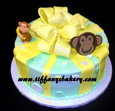 Monkey with Yellow Bow
