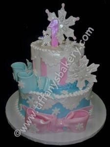 My 1st Birthday Snowflake Celebration