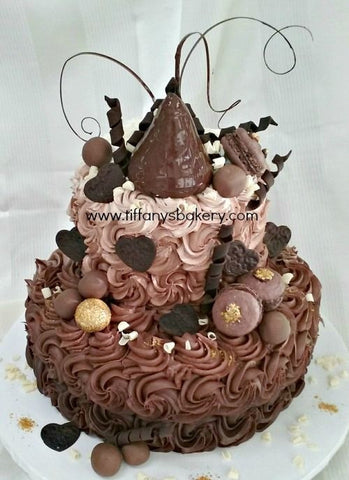 Chocolate Fantasy Tier Cake