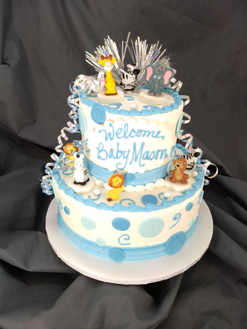 Jungle Safari Too Celebration Tier Cake