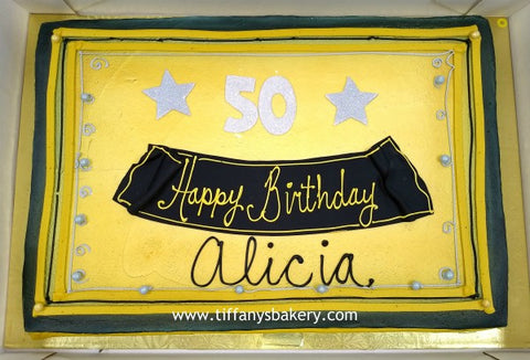 Full Sheet with Birthday Banner