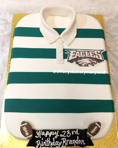 Striped Jersey Cutout with Team Logo