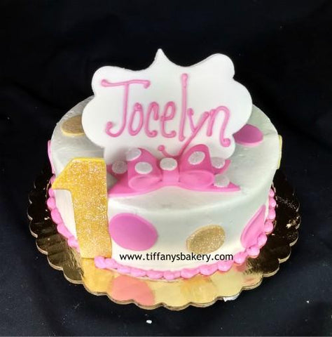 Single Layer 6" Round Smash Cake