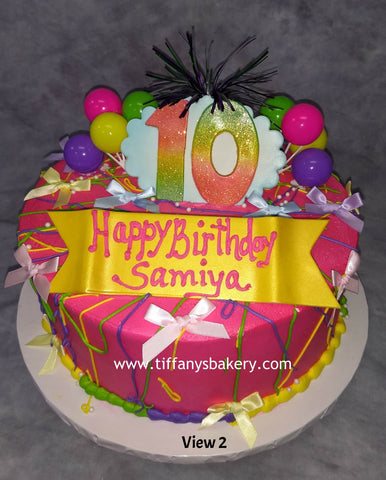 Celebration Round Cake