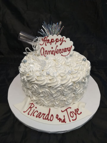 Rosette Cake - 2 Layer Round