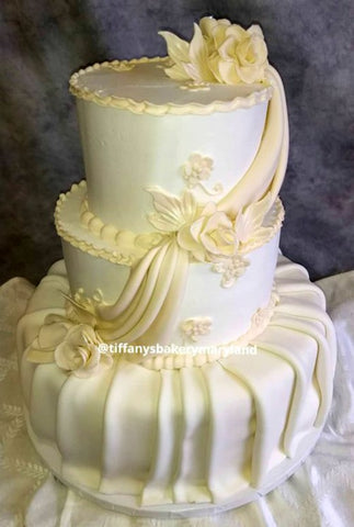 Fondant Wedding Cakes