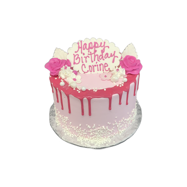 Drip Cake with Barbie