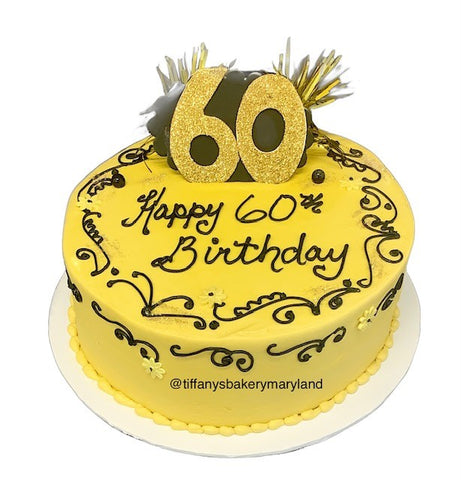 Sixty is Sexy -  Round Cake