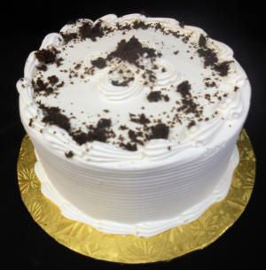 Chocolate Cake with White Buttercream Frosting