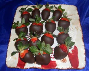 Chocolate Dipped Strawberries Lb.