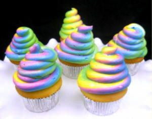 Razzle Dazzle Cupcakes