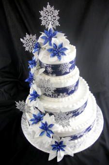 Winter Wonderland Premier Wedding Cake