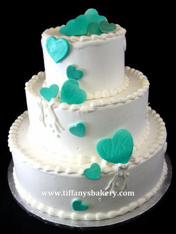 Heart's Desire Classic Wedding Cake