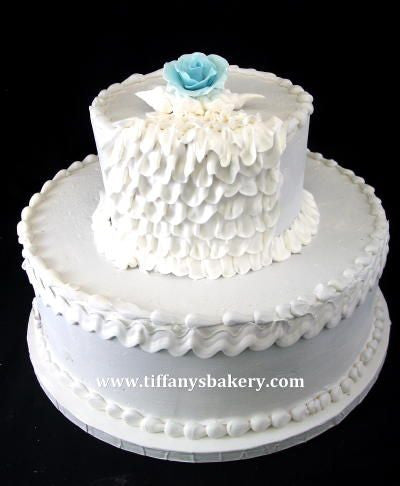 Ruffles Classic Wedding Cake