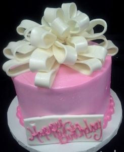 Round Fondant Bow
