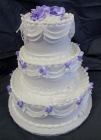 Summer Love Classic Wedding Cake