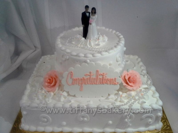 Courthouse Quickie Wedding Cake - 2 Days Notice Required