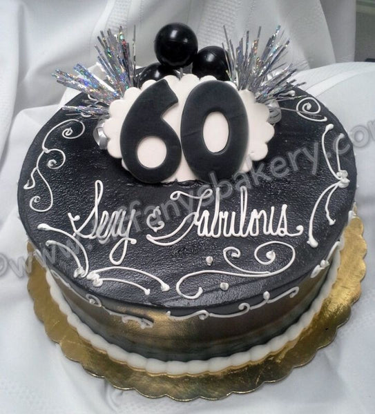 Sixty is Sexy -  Round Cake