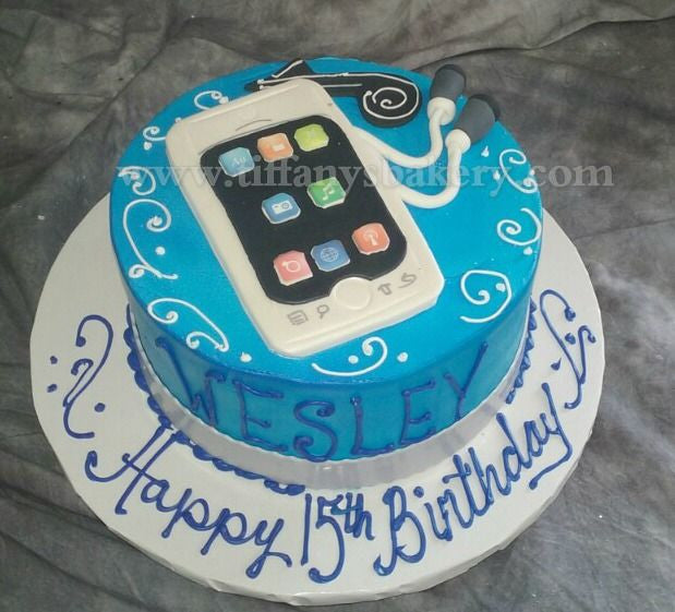 HIP HOP CELLPHONE IPOD BIRTHDAY CAKE | This order was for Mi… | Flickr