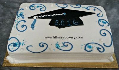 Grad Cap 2023 Flat Fondant