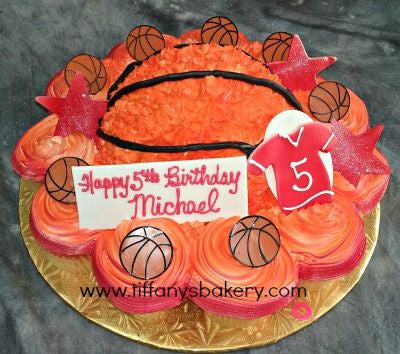 Basketball with Cupcakes