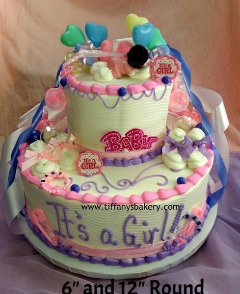 Baby 2 Tier Celebration Tier Cake