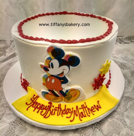 Round 3 Layer Cake - Mickey Mouse Design 1