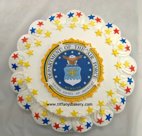 Round 12" Cake with Cupcakes