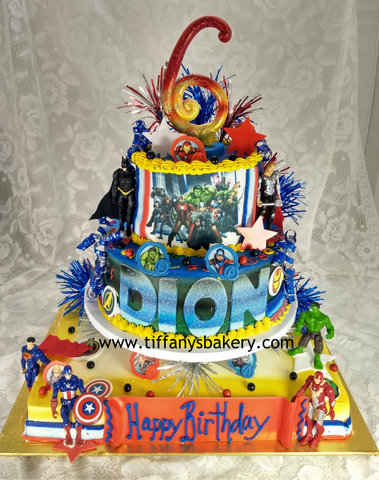 Celebration Tier Cake - Care Bears – Tiffany's Bakery