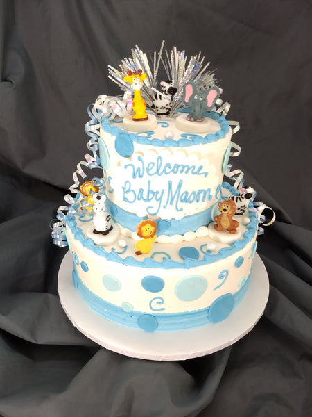 Jungle Safari Too Celebration Tier Cake