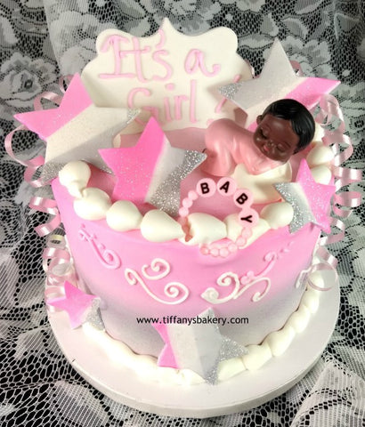 Baby on a 6 inch Round Cake