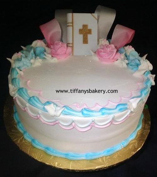 Round Cake with Bible