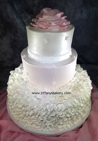 Magic Buttercream Ruffles 3 Tier Celebration Tier Cake