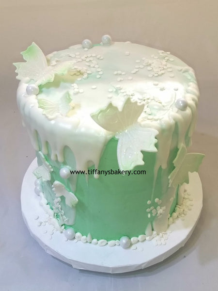 Drip Cake with Three Layers - 6" or 8" Cake Serves 4