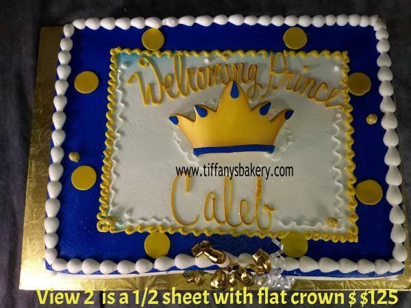 Crown Prince Baby Shower – Bakery