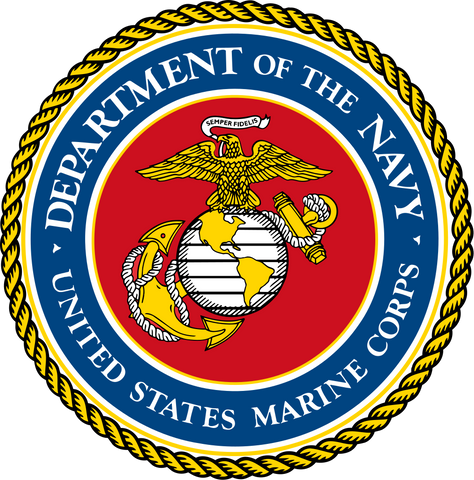 Military-Marine Logo Edible Image Layon # 35097Sheet