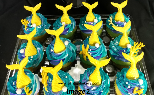 Mermaid Cupcakes - Dozen