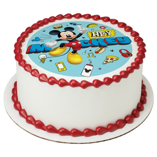 Mickey and the Roadster Racers - Hey Mickey Edible Image Layon #42492