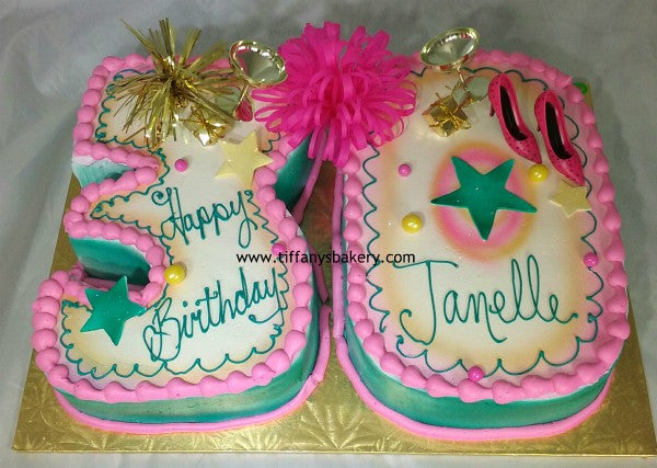 Numbers - Quarter and Half Sheet Cutout