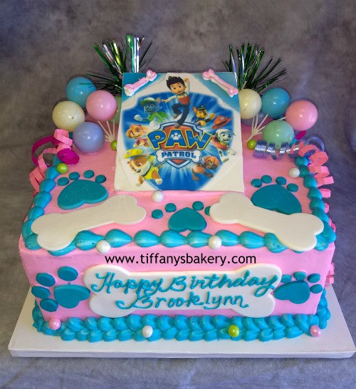 Paw Patrol Celebration Tier Cake