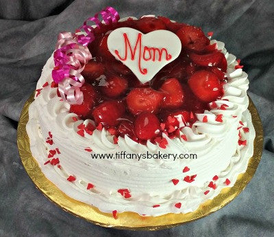Mother's Day Strawberry Shortcake - Single Layer