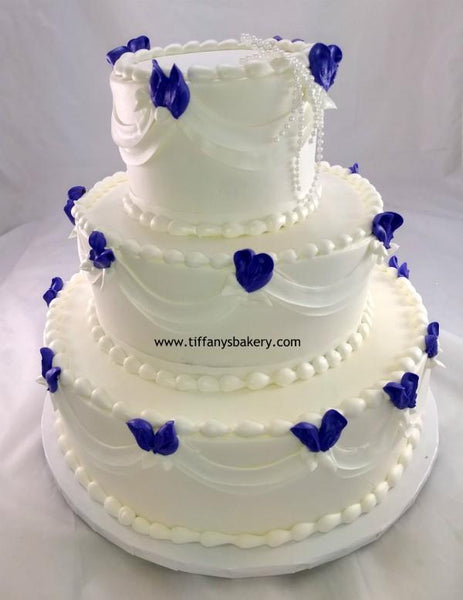 Summer Love Classic Wedding Cake
