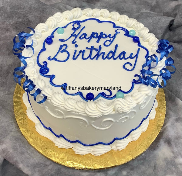 Trim Only Round Cake Basic Budget